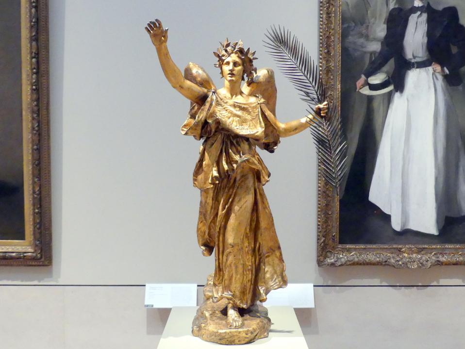 Augustus Saint-Gaudens (1872–1905), Sieg, New York, Metropolitan Museum of Art (Met), Saal 771, 1892–1903, Bild 1/5