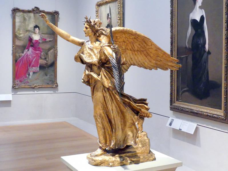 Augustus Saint-Gaudens (1872–1905), Sieg, New York, Metropolitan Museum of Art (Met), Saal 771, 1892–1903, Bild 2/5