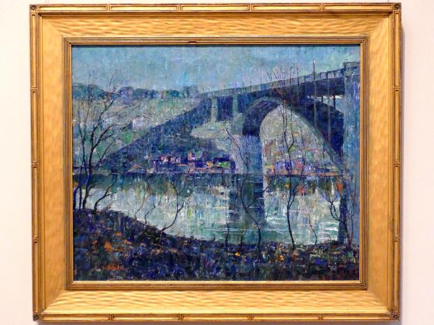 Ernest Lawson (1893–1913), Harlem River, New York, Metropolitan Museum of Art (Met), Saal 772, um 1913