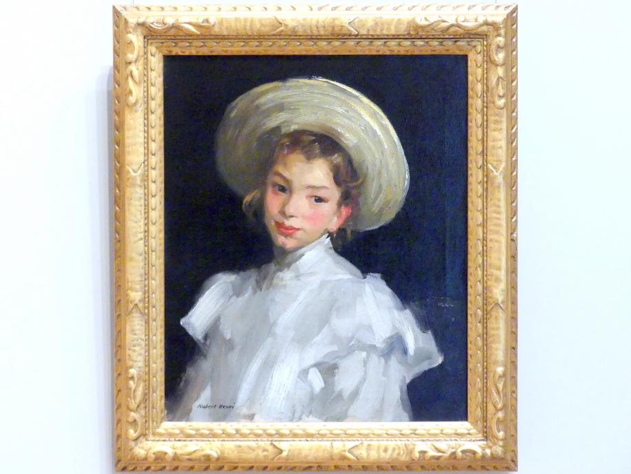 Robert Henri (1907), Holländisches Mädchen in Weiß, New York, Metropolitan Museum of Art (Met), Saal 772, 1907, Bild 1/2