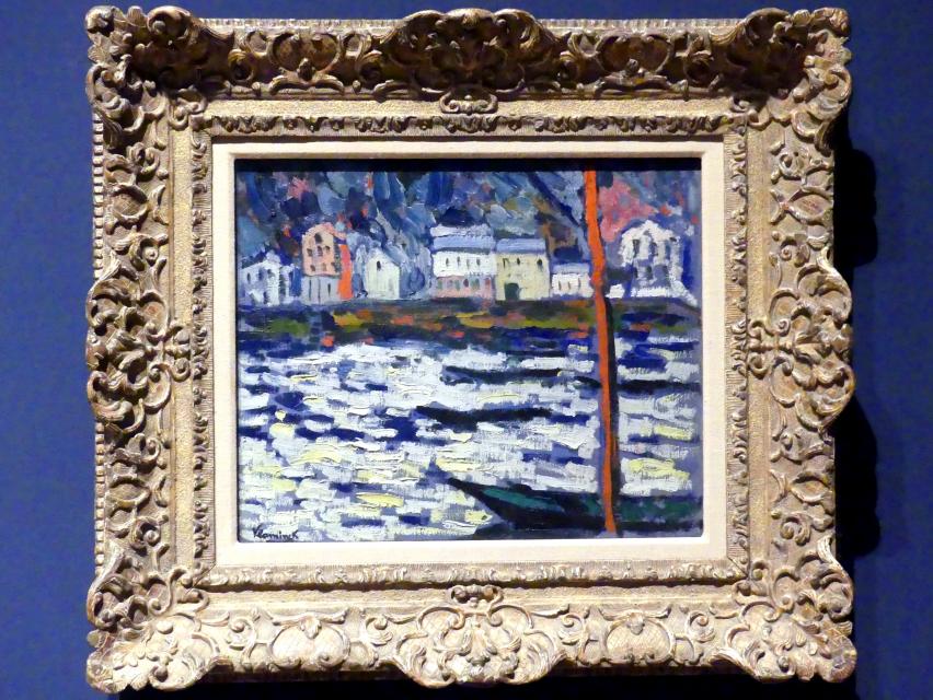 Maurice de Vlaminck (1905–1930), Der Hafen von Le Havre, New York, Metropolitan Museum of Art (Met), Saal 955, um 1906, Bild 1/2