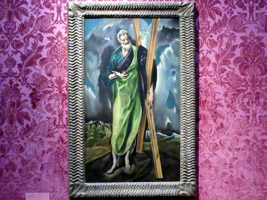 El Greco (Werkstatt) (1610), Heiliger Andreas, New York, Metropolitan Museum of Art (Met), Saal 958, um 1610, Bild 1/2