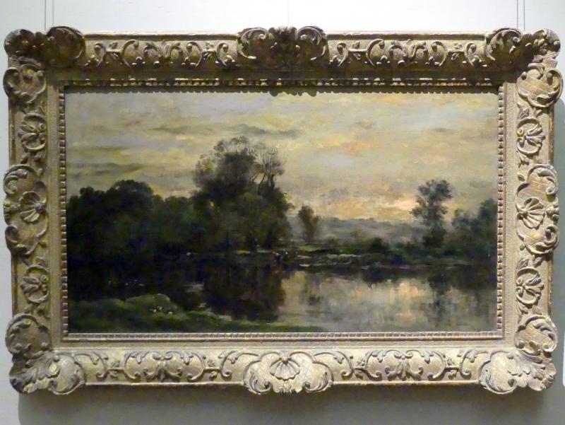 Charles-François Daubigny (1847–1876), Landschaft mit Enten, New York, Metropolitan Museum of Art (Met), Saal 957, 1872