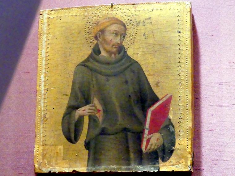 Sano di Pietro (1437–1467), Heiliger Franziskus, New York, Metropolitan Museum of Art (Met), Saal 956, Undatiert