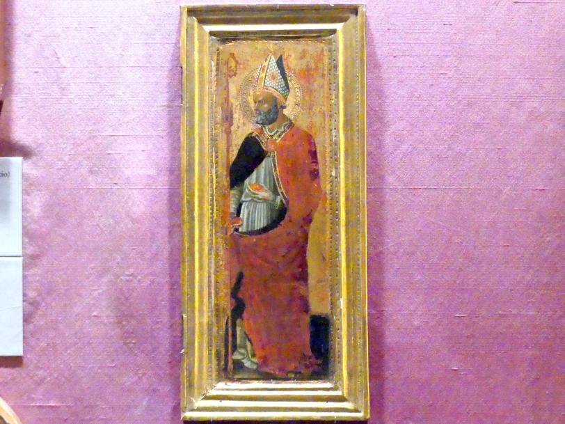 Pietro di Giovanni d'Ambrosio (1435), Heiliger Nikolaus von Bari, New York, Metropolitan Museum of Art (Met), Saal 956, um 1435, Bild 1/2
