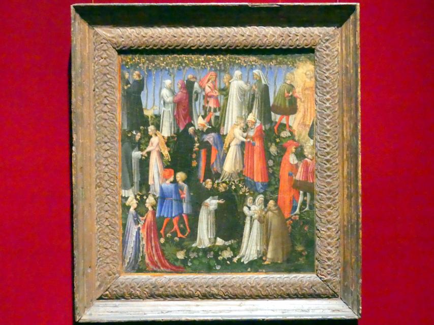 Giovanni di Paolo (1435–1475), Das Paradies, New York, Metropolitan Museum of Art (Met), Saal 956, 1445