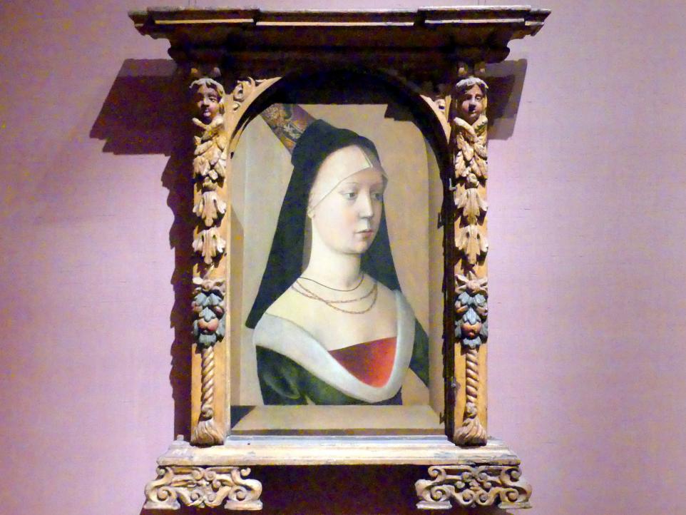 Porträt einer Frau, New York, Metropolitan Museum of Art (Met), Saal 953, um 1475–1480, Bild 1/2