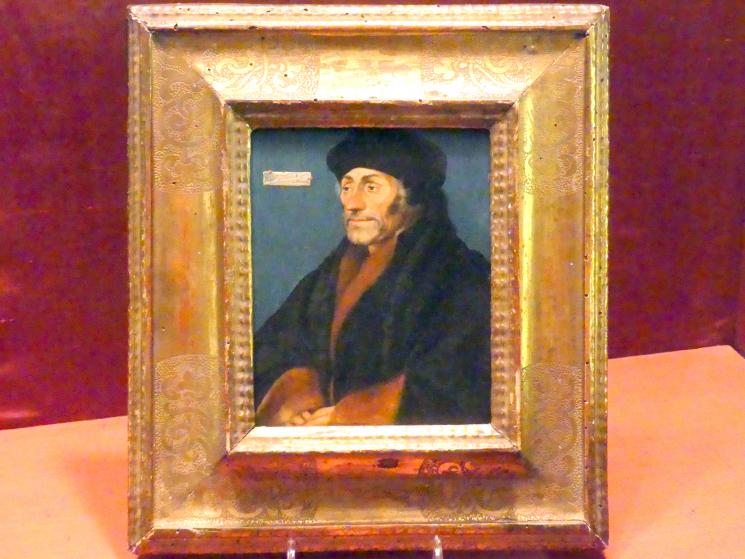 Hans Holbein der Jüngere (1517–1543), Erasmus von Rotterdam, New York, Metropolitan Museum of Art (Met), Saal 953, um 1532