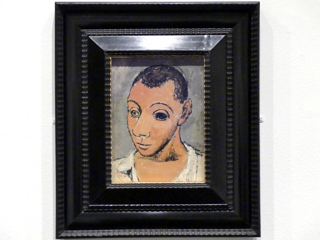 Pablo Picasso (1897–1972), Selbstporträt, New York, Metropolitan Museum of Art (Met), Saal 904, 1906, Bild 1/2