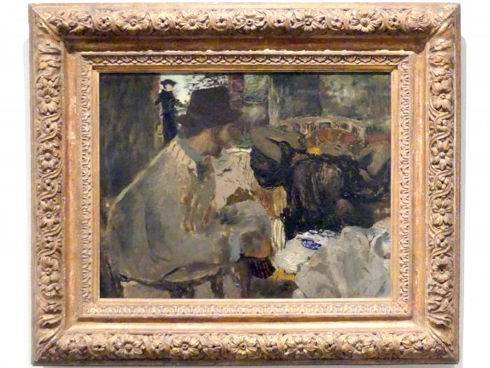 Édouard Vuillard (1889–1939), Konversation, New York, Metropolitan Museum of Art (Met), Saal 904, um 1897–1898, Bild 1/2