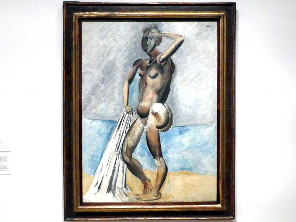 Pablo Picasso (1897–1972), Badende, New York, Museum of Modern Art (MoMA), Saal 503, 1908–1909, Bild 1/2