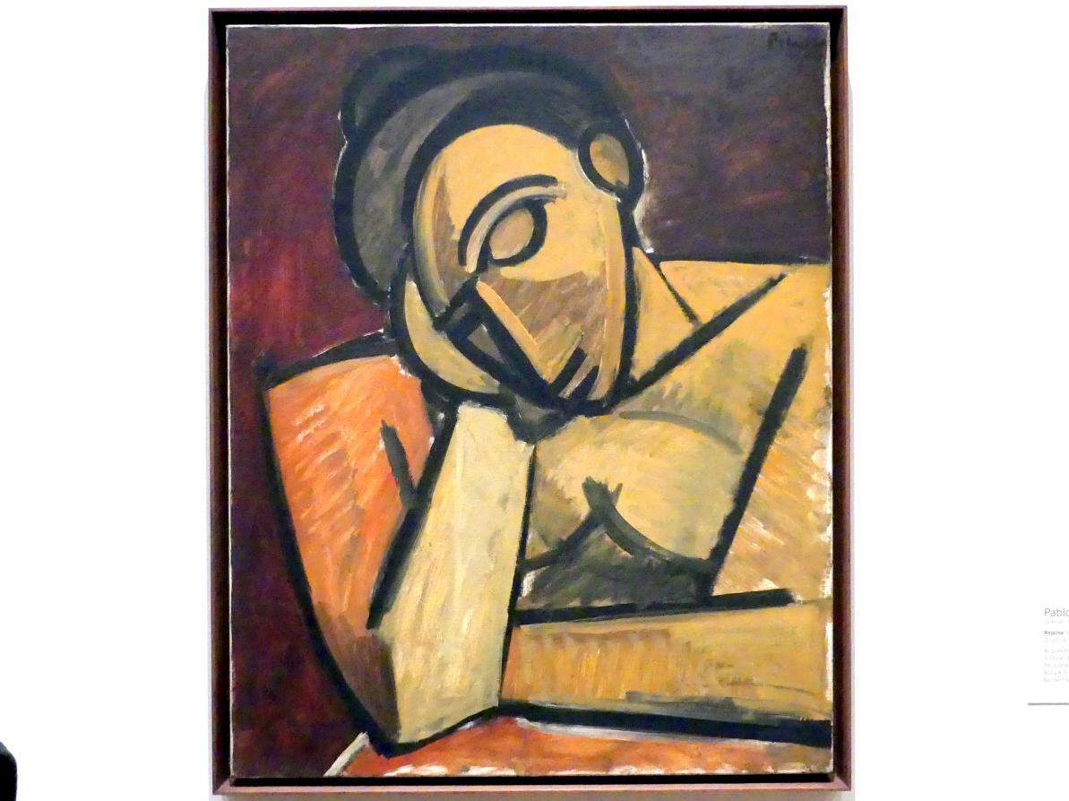 Pablo Picasso (1897–1972), Ruhe, New York, Museum of Modern Art (MoMA), Saal 503, 1908, Bild 1/2
