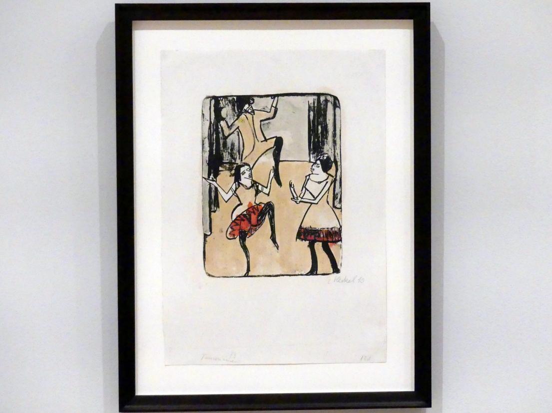 Erich Heckel (1906–1958), Tänzerinnen, New York, Museum of Modern Art (MoMA), Saal 504, 1911, Bild 1/2