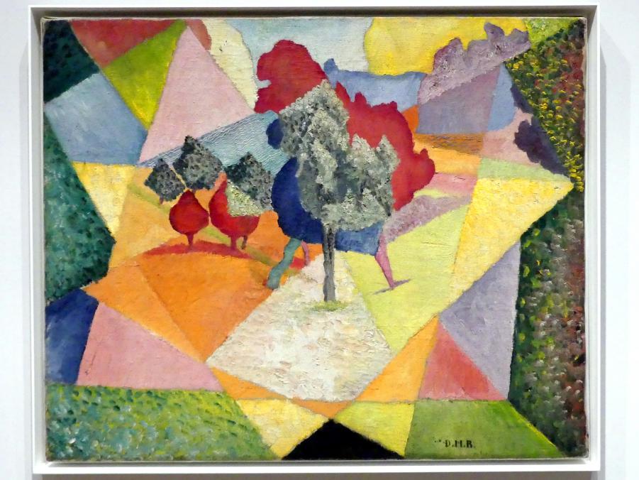 Diego Rivera (1912–1916), Kubistische Landschaft, New York, Museum of Modern Art (MoMA), Saal 505, 1912, Bild 1/2