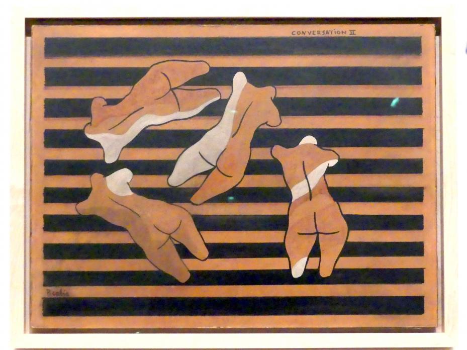 Francis Picabia (1908–1948), Konversation II, New York, Museum of Modern Art (MoMA), Saal 516, um 1922