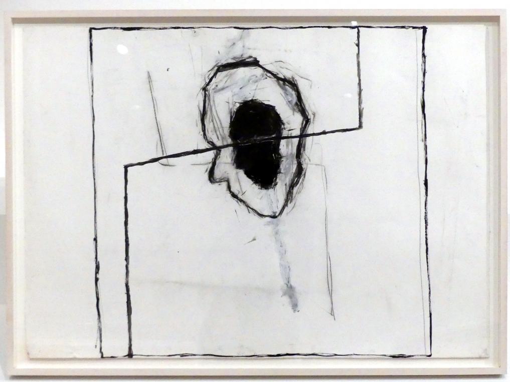 Susan Rothenberg (1977–1992), Ohne Titel, New York, Museum of Modern Art (MoMA), Saal 516, 1977
