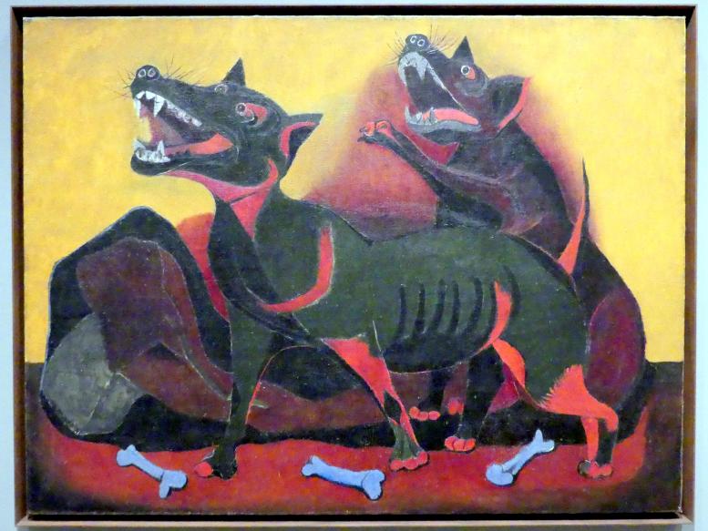 Rufino Tamayo (1941–1988), Tiere, New York, Museum of Modern Art (MoMA), Saal 522, 1941, Bild 1/2