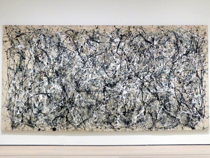 Jackson Pollock (1941–1953), Eins: Nummer 31, 1950, New York, Museum of Modern Art (MoMA), Saal 403, 1950, Bild 1/2