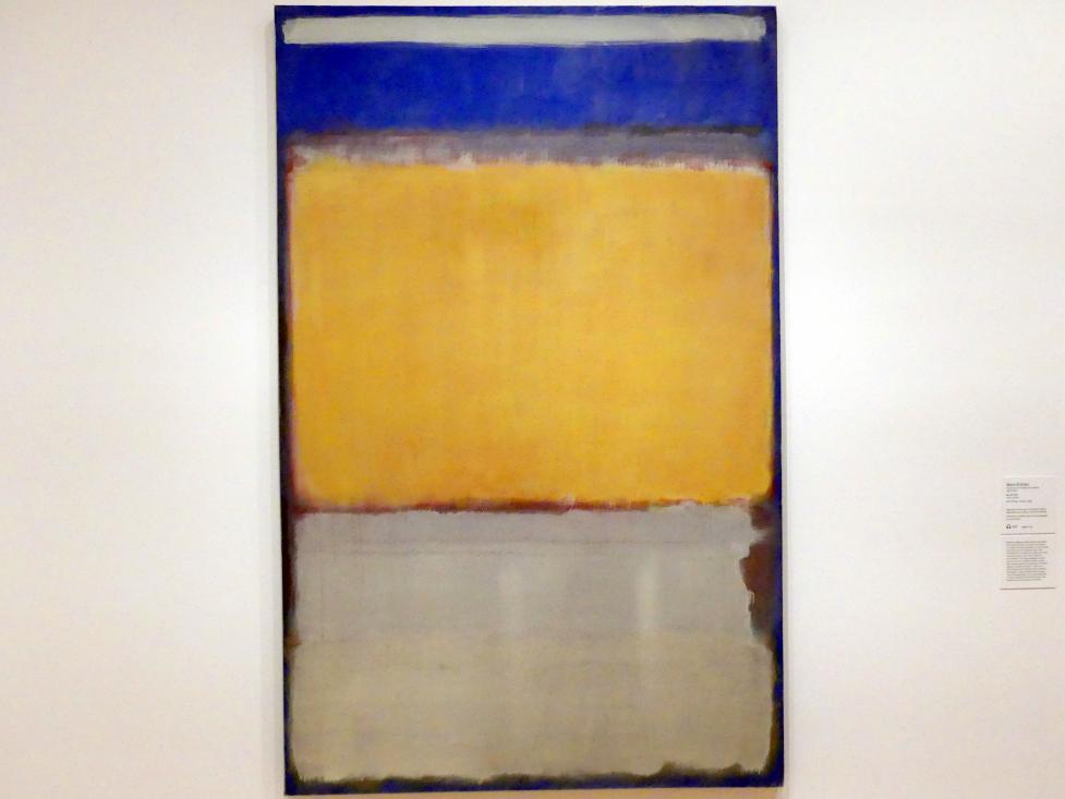 Mark Rothko (1944–1969), Nr. 10, New York, Museum of Modern Art (MoMA), Saal 404, 1950, Bild 1/2