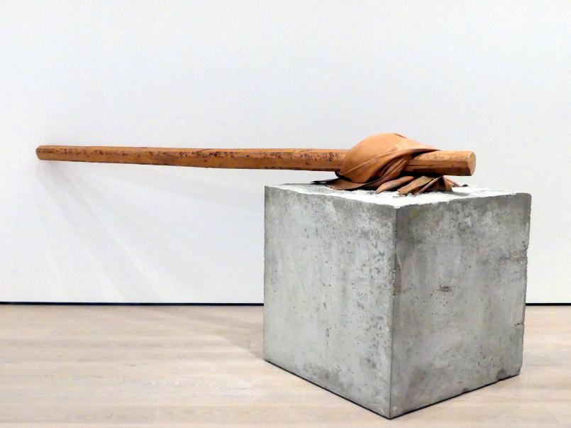 Giovanni Anselmo (1968–1969), Drehung, New York, Museum of Modern Art (MoMA), Saal 413, 1968