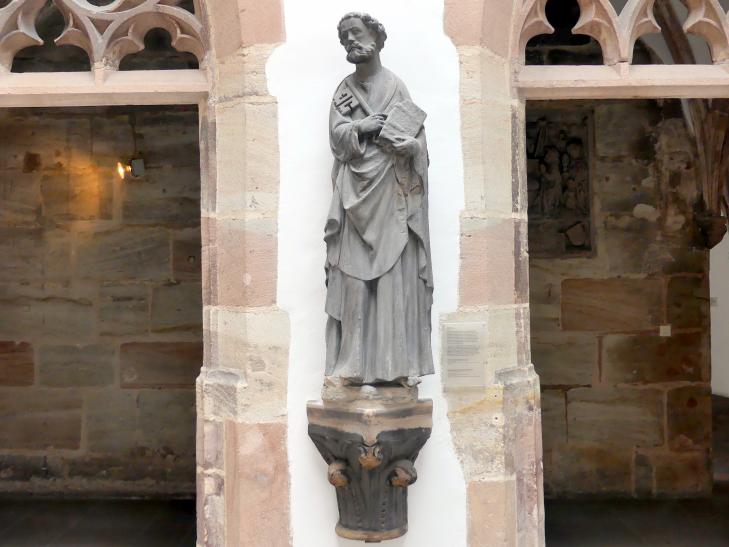 Hl. Petrus, Nürnberg, Kirche St. Sebald, jetzt Nürnberg, Germanisches Nationalmuseum, Saal 31, um 1310