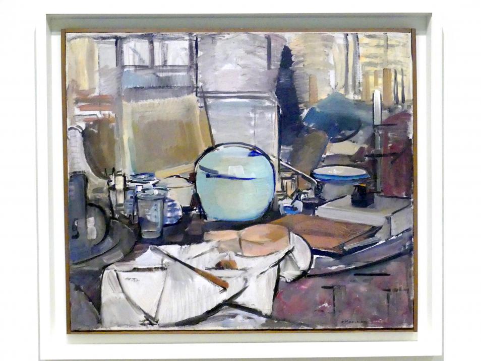 Piet Mondrian (1908–1942), Stillleben mit Ingwertopf I, New York, Solomon R. Guggenheim Museum, Thannhauser Collection, 1911–1912, Bild 1/2