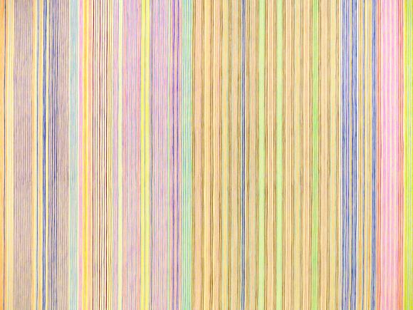 Gene Davis (1971), Schubkarre, New York, Solomon R. Guggenheim Museum, The Fullness of Color: 1960s Painting, 1971, Bild 2/5