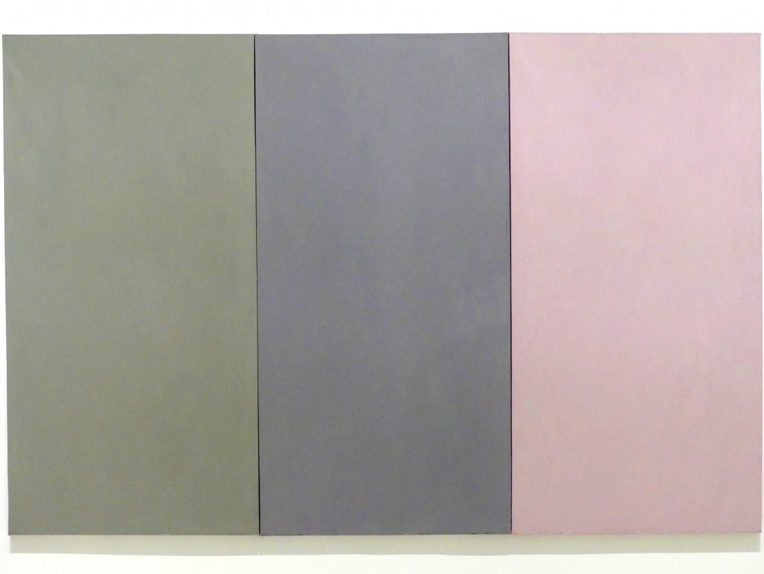 Brice Marden (1969–1985), D'après la Marquise de la Solana, New York, Solomon R. Guggenheim Museum, Marking Time: Process in Minimal Abstraction, 1969, Bild 1/2