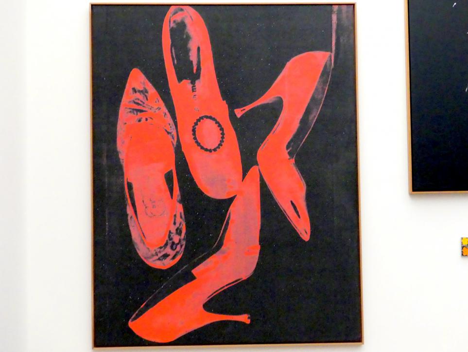 Andy Warhol (1956–1986), Diamantenstaub-Schuhe, München, Museum Brandhorst, Saal 0.2, 1980