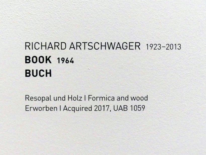 Richard Artschwager (1963–1969), Buch, München, Museum Brandhorst, Saal 0.7, 1964, Bild 5/5