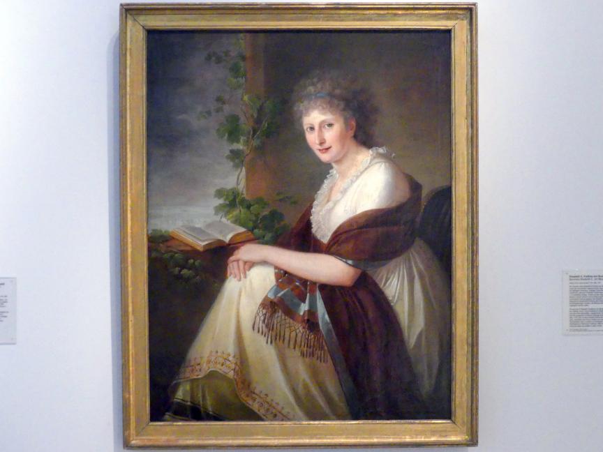 Philipp Friedrich Hetsch (1777–1808), Elisabeth C. Freifrau von Bouwinghausen, Nürnberg, Germanisches Nationalmuseum, 19. Jahrhundert - 1, 1799, Bild 1/2