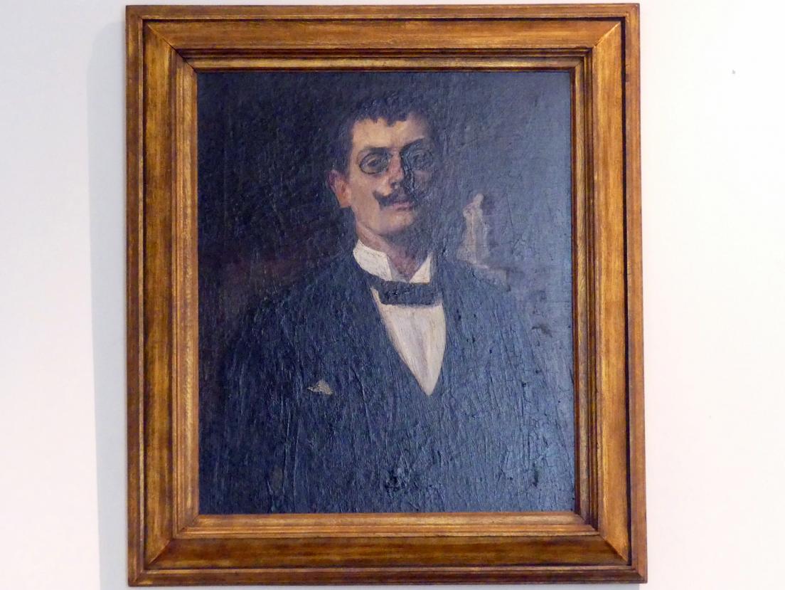 Max Slevogt (1886–1931), Selbstbildnis, Nürnberg, Germanisches Nationalmuseum, 19. Jahrhundert - 10, 1895