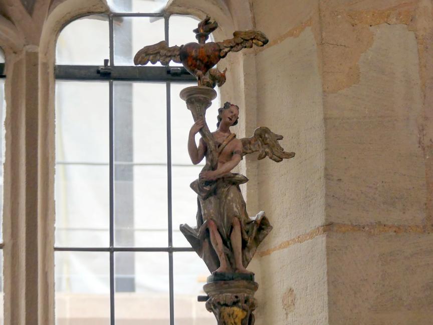 Ein Paar Prozessionsstangen, Nürnberg, Germanisches Nationalmuseum, Saal 32, um 1700, Bild 3/4