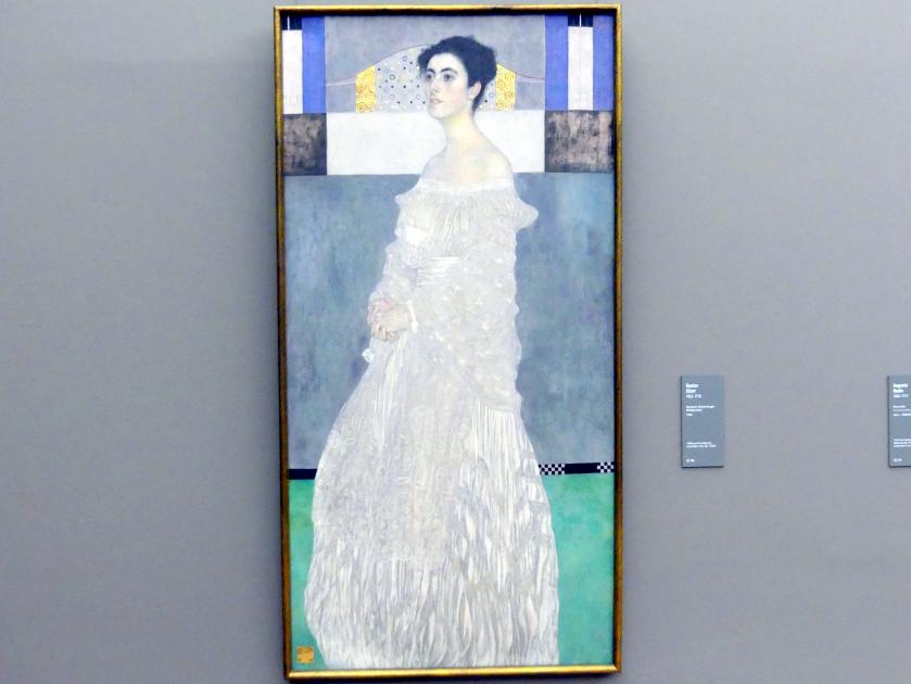 Gustav Klimt (1891–1917), Margaret Stonborough-Wittgenstein, München, Neue Pinakothek in der Alten Pinakothek, Saal III, 1905, Bild 1/2