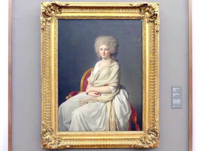 Jacques-Louis David (1782–1824), Anne-Marie-Louise Thélusson, Comtesse de Sorcy, München, Neue Pinakothek in der Alten Pinakothek, Saal II, 1790