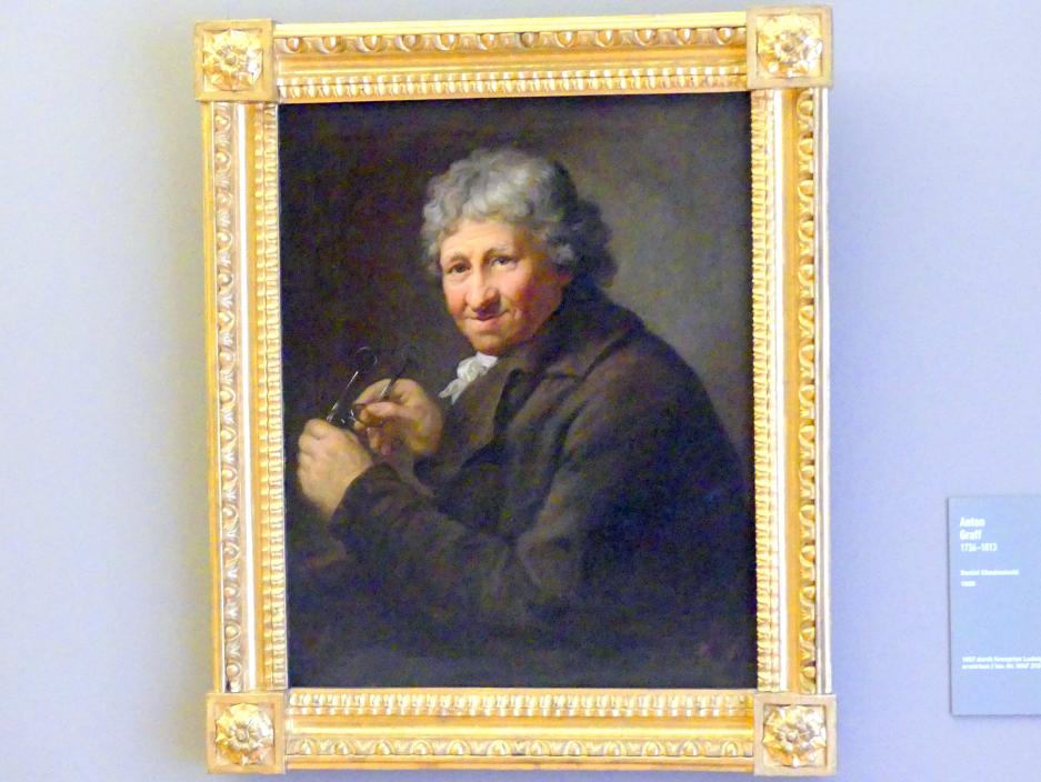 Anton Graff (1761–1807), Daniel Chodowiecki, München, Neue Pinakothek in der Alten Pinakothek, Saal IIa, 1800