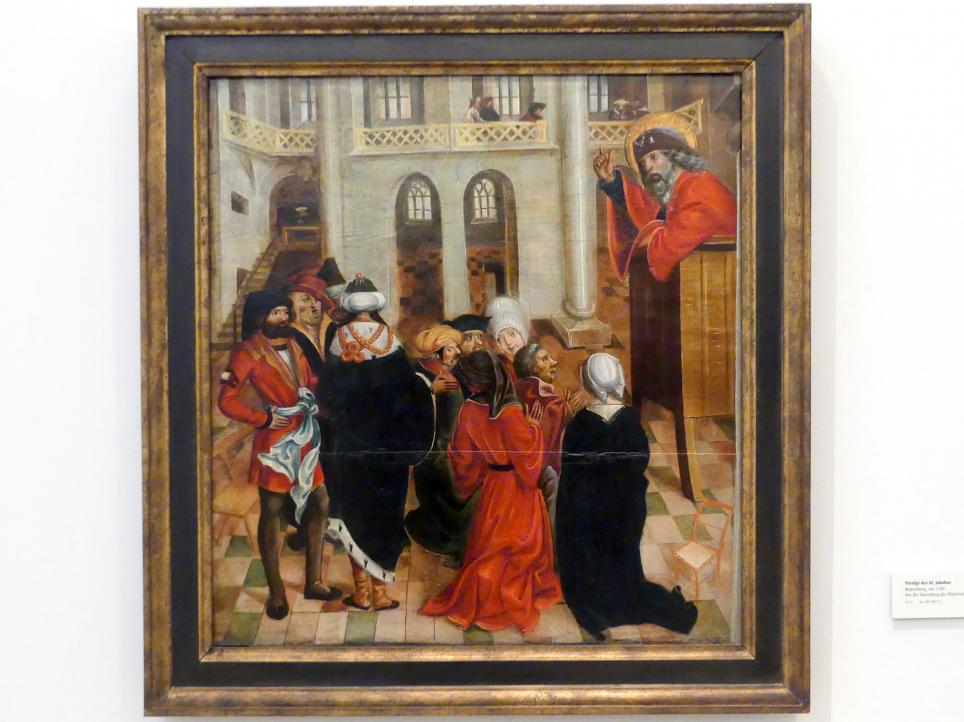 Predigt des hl. Jakobus, Regensburg, Historisches Museum, um 1520