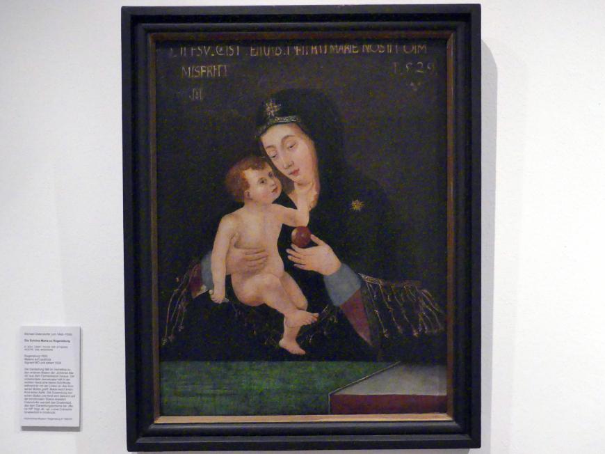 Michael Ostendorfer (1520–1552), Die Schöne Maria zu Regensburg, Regensburg, Historisches Museum, 1529