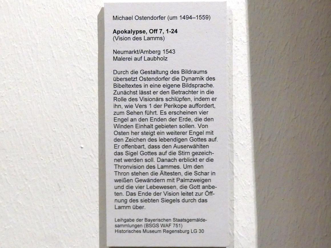 Michael Ostendorfer (1520–1552), Apokalypse, Off 7, 1-24, Regensburg, Historisches Museum, 1543, Bild 2/2