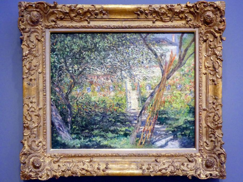 Claude Monet (1864–1925), Der Garten von Vétheuil, Potsdam, Museum Barberini, Saal B8, 1881