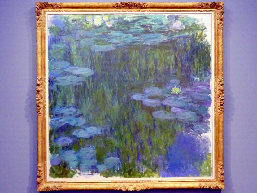 Claude Monet (1864–1925), Seerosen, Potsdam, Museum Barberini, Saal B8, 1914–1917, Bild 1/2