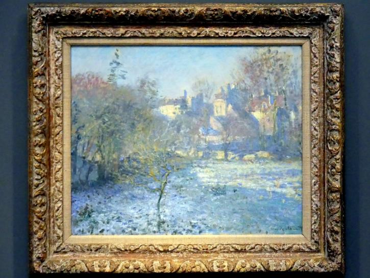 Claude Monet (1864–1925), Raureif, Potsdam, Museum Barberini, Saal A8, 1875