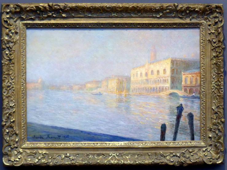 Claude Monet (1864–1925), Palazzo Ducale, Potsdam, Museum Barberini, Saal A6, 1908, Bild 1/2