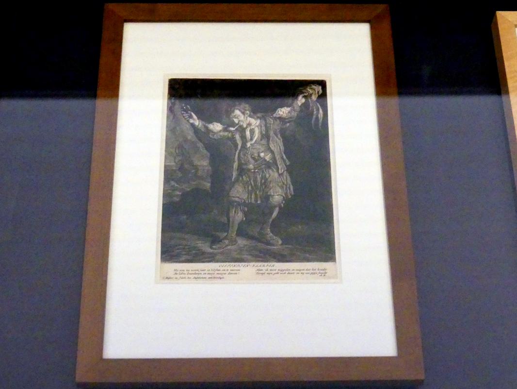 Cornelis Dusart (1685–1695), Ostindien-Fahrer, Potsdam, Museum Barberini, Ausstellung "Rembrandts Orient" vom 13.03.-27.06.2021, Saal A2, 1695, Bild 1/3