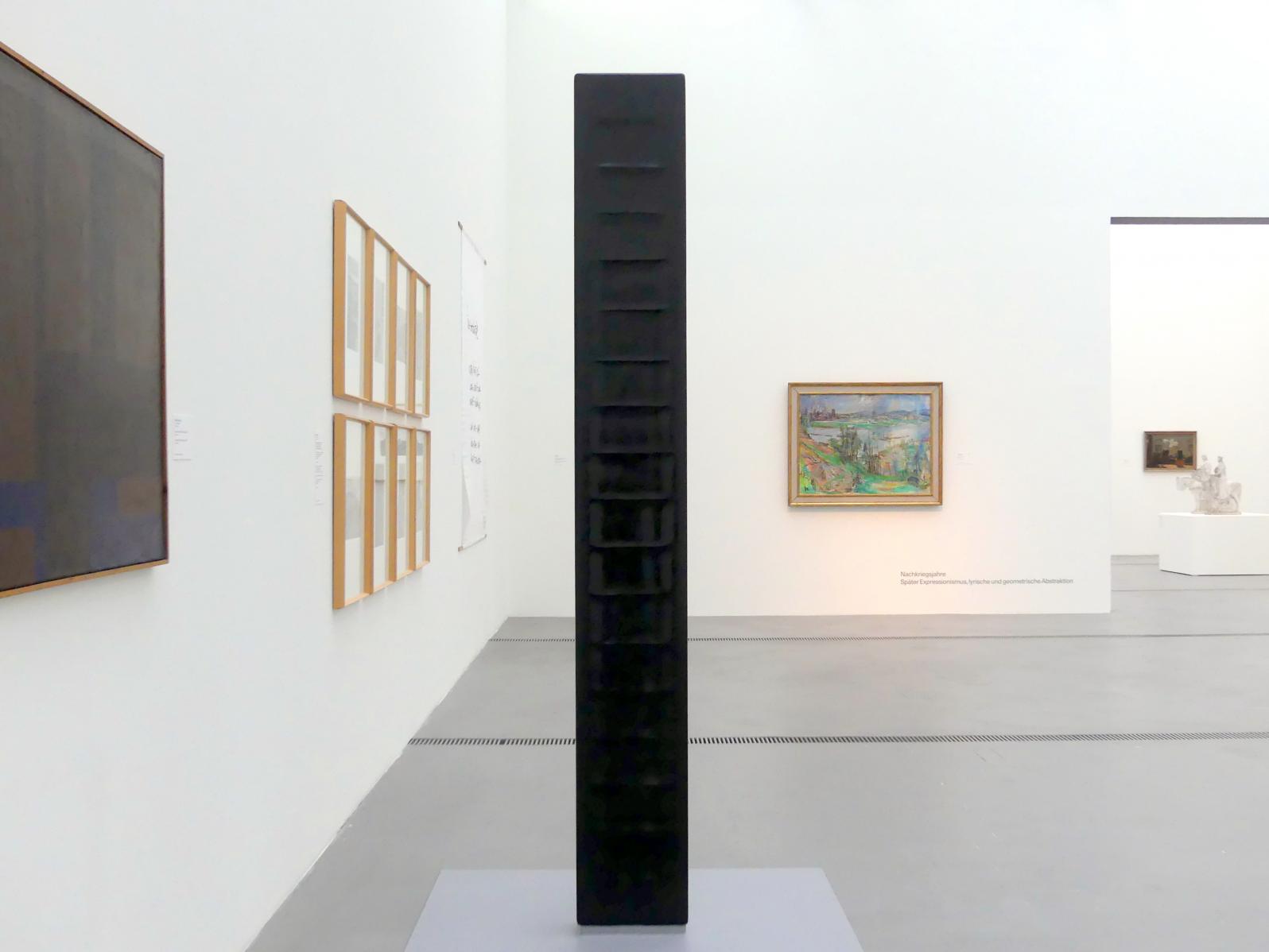 Karl Prantl (1965–1985), Meditation, Linz, Lentos Kunstmuseum Linz, Saal 7 - Nachkriegsjahre, 1965, Bild 1/5