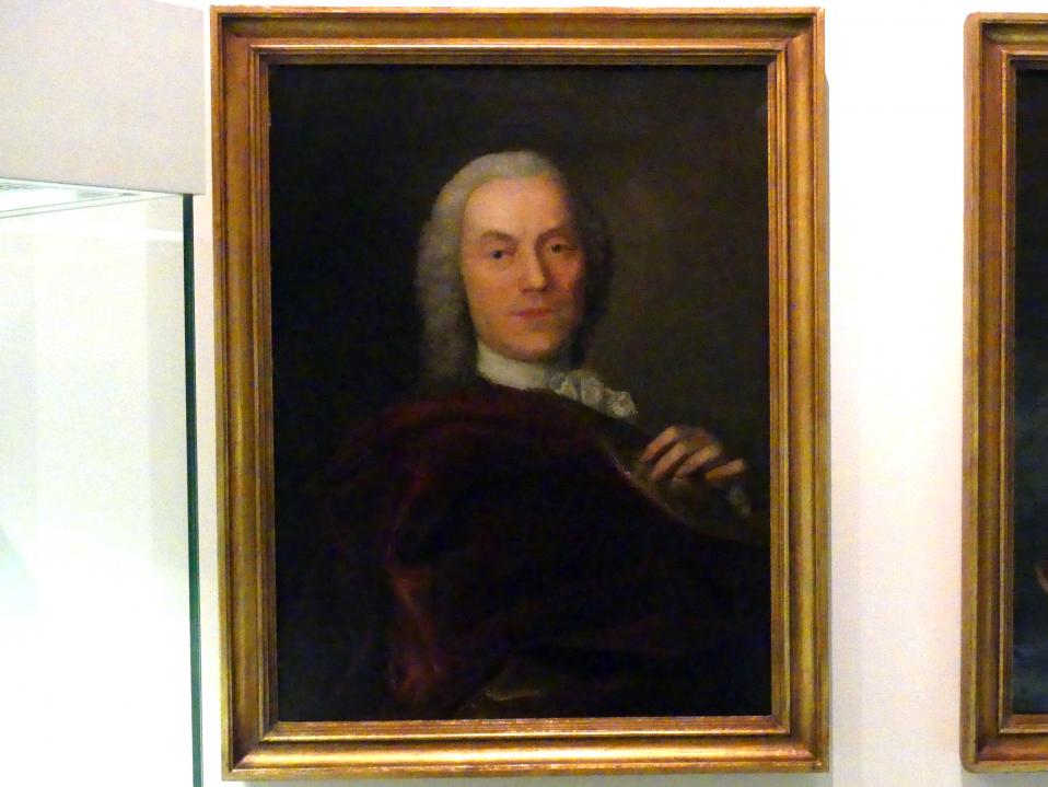 Johannes (Johann) Zick (1749–1756), Selbstporträt, Würzburg, Museum für Franken (ehem. Mainfränkisches Museum), Barock-Saal, um 1750