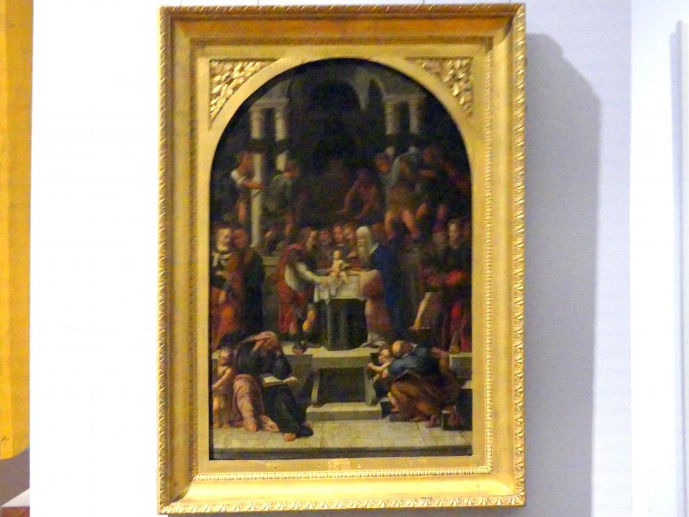 Ludovico Mazzolino (1505–1525), Darbringung Jesu im Tempel, Würzburg, Martin von Wagner-Museum, Saal 2, Beginn 16. Jhd.
