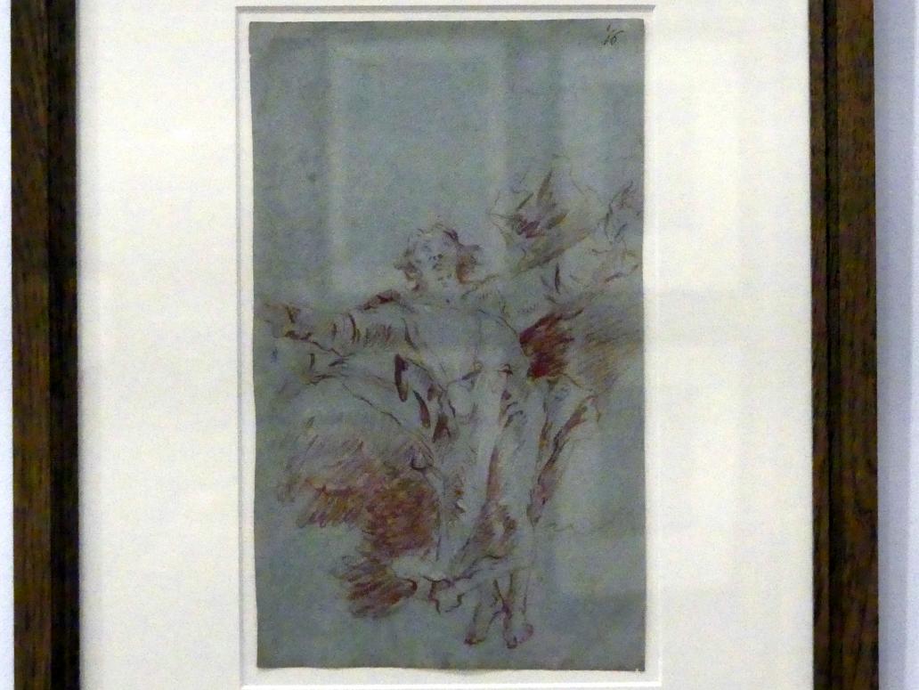 Georg Anton Urlaub (1735–1758), Himmelfahrender Christus, Würzburg, Martin von Wagner Museum, Ausstellung "Tiepolo und seine Zeit in Würzburg" vom 31.10.2020-15.07.2021, Saal 2, 1747