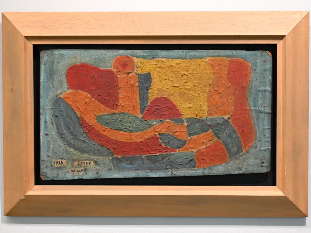 Serge Poliakoff (1936–1968), Abstrakte Komposition, Chemnitz, Museum Gunzenhauser, Saal 2.3 - Serge Poliakoff, 1939, Bild 1/2