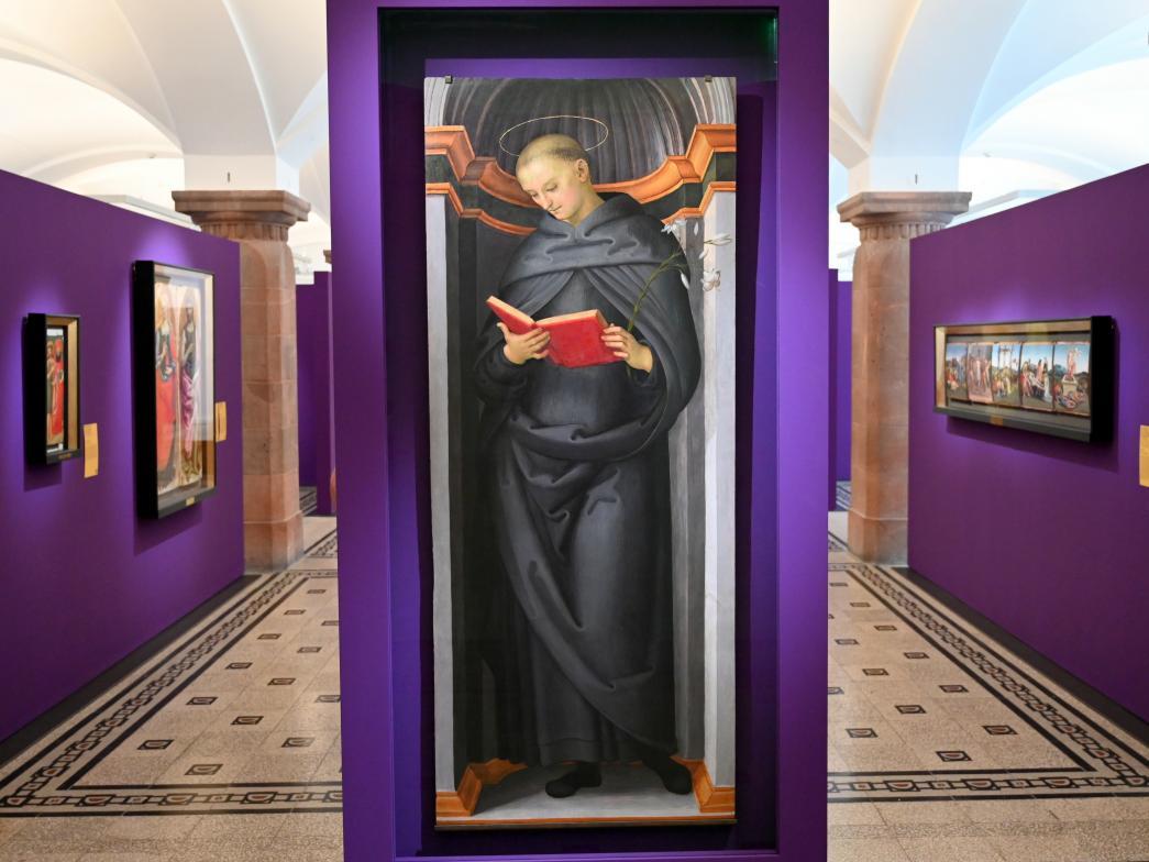 Pietro Perugino (Pietro di Cristoforo Vannucci) (1474–1517), Seliger Franziskus von Siena, Florenz, Kirche Santissima Annunziata, jetzt Chemnitz, Kunstsammlungen am Theaterplatz, Saal 2, um 1505–1506
